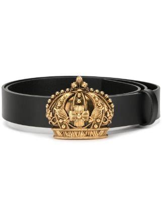 dolce gabbana crown belt|farfetch dolce and gabbana belts.